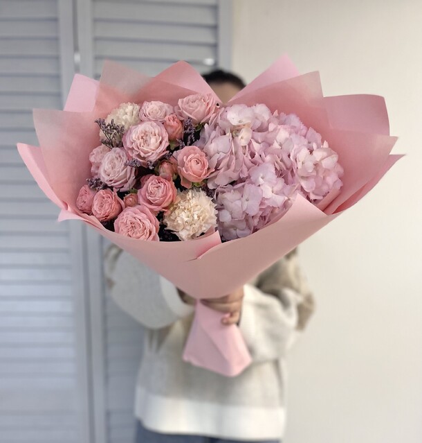 Розовые сны, артикул F1237715 - 3980 рублей, доставка по городу. Flawery - доставка цветов