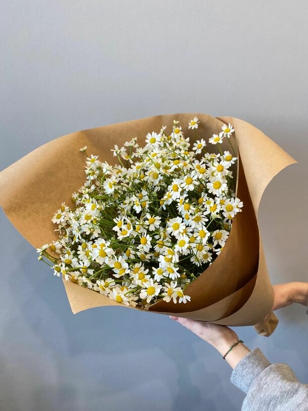 Нежные ромашки, артикул F1426189 - 3636 рублей, доставка по городу. Flawery - доставка цветов
