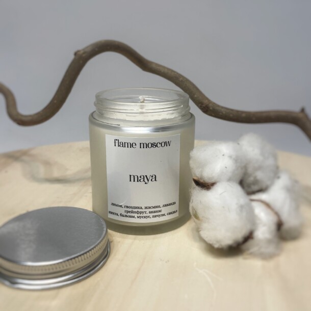 Аромасвеча «maya», артикул F1169236 - 2500 рублей, доставка по городу. Flawery - доставка цветов