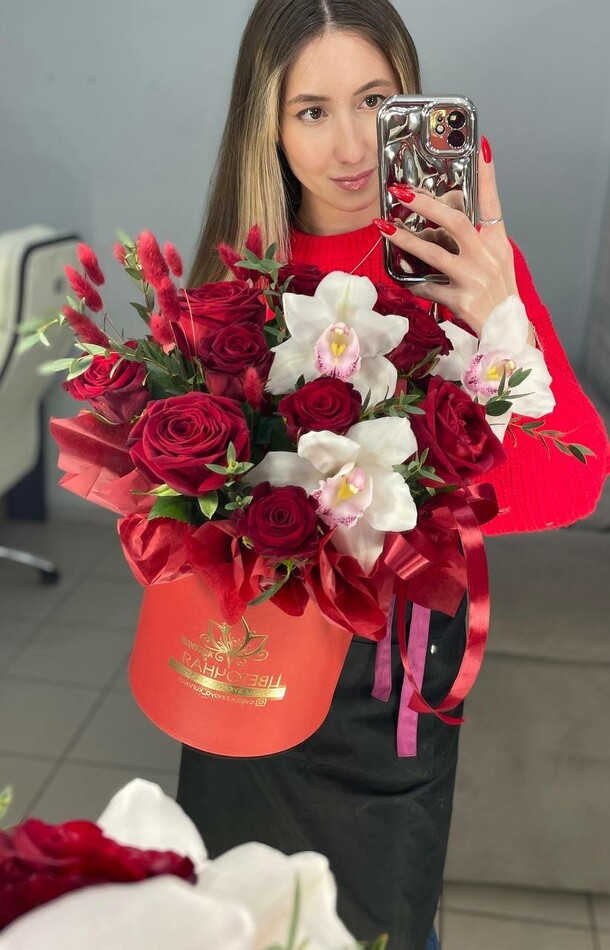 Страсть, артикул F1256271 - 7987 рублей, доставка по городу. Flawery - доставка цветов