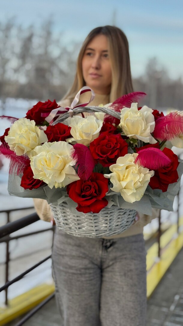 Ажурная любовь, артикул F1383828 - 16424 рублей, доставка по городу. Flawery - доставка цветов