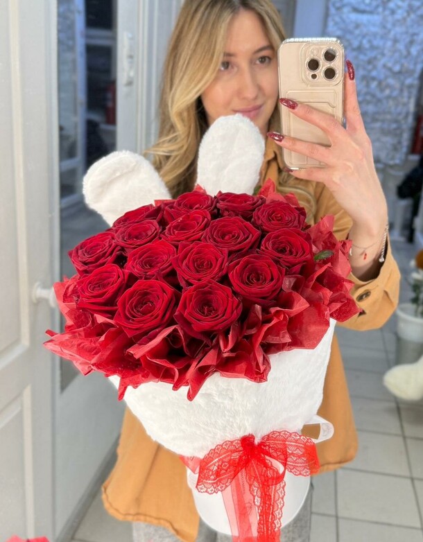 Зайка 4, артикул F1474933 - 12298 рублей, доставка по городу. Flawery - доставка цветов