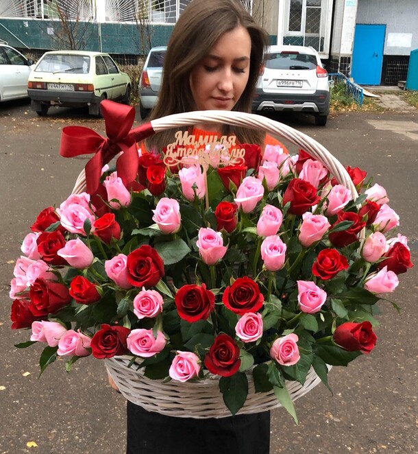 101 роза без слов, артикул F55292 - 25021 рублей, доставка по городу. Flawery - доставка цветов