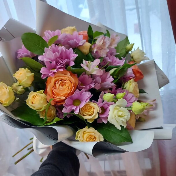 Для тебя цветут, артикул F1101155 - 9100 рублей, доставка по городу. Flawery - доставка цветов