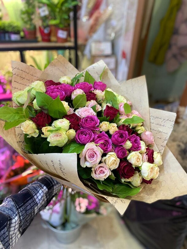 Огромное спасибо, артикул F1163543 - 9750 рублей, доставка по городу. Flawery - доставка цветов