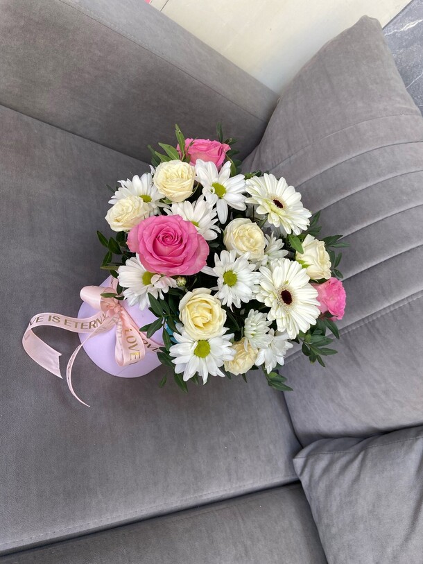 Композиция " притяжение", артикул F1318159 - 6200 рублей, доставка по городу. Flawery - доставка цветов