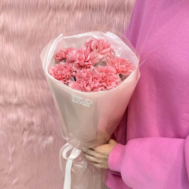 Нежные диантусы, артикул F1504682 - 1990 рублей, доставка по городу. Flawery - доставка цветов