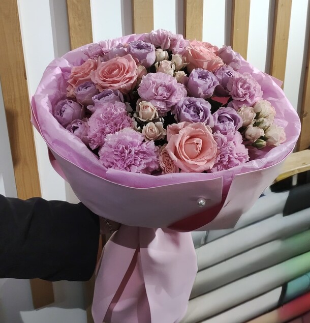 Лиловый, артикул F1395568 - 8789 рублей, доставка по городу. Flawery - доставка цветов