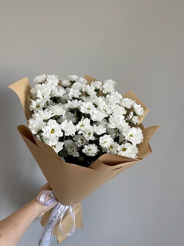 Букет из ромашек, артикул F1395415 - 2257 рублей, доставка по городу. Flawery - доставка цветов