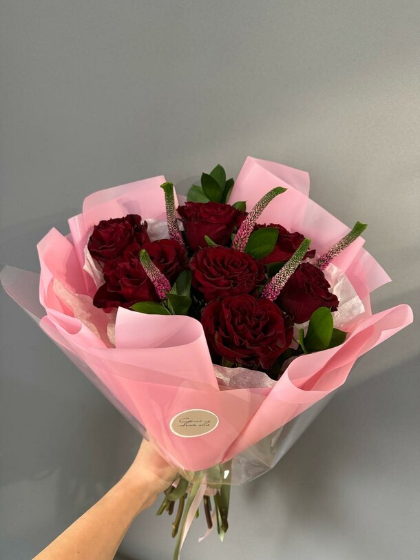 Букет "романтический вечер", артикул F1405258 - 5750 рублей, доставка по городу. Flawery - доставка цветов