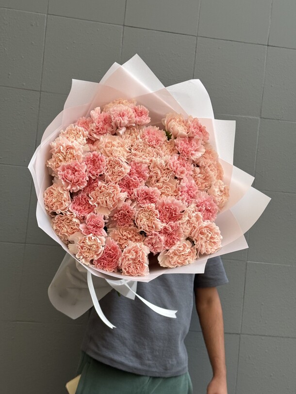 Букет из диантусов, артикул F1397504 - 9700 рублей, доставка по городу. Flawery - доставка цветов