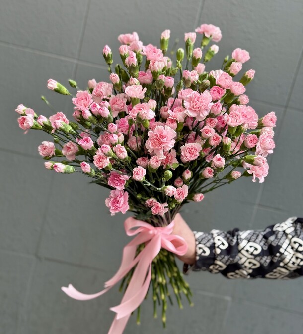 Гвоздика (диантус) кустовая, артикул F1400685 - 9700 рублей, доставка по городу. Flawery - доставка цветов