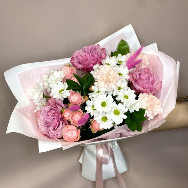 Букет авторский, артикул F1402555 - 10000 рублей, доставка по городу. Flawery - доставка цветов