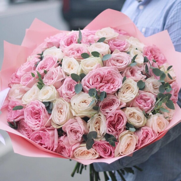 Ароматные розы, артикул F1132533 - 68145 рублей, доставка по городу. Flawery - доставка цветов