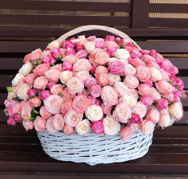 Нежные розы, артикул F1147874 - 38500 рублей, доставка по городу. Flawery - доставка цветов