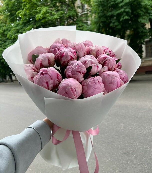 Пионы, артикул F1164746 - 17302 рублей, доставка по городу. Flawery - доставка цветов