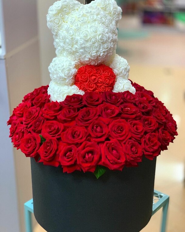 Чёрная любовь, артикул F1167960 - 28599 рублей, доставка по городу. Flawery - доставка цветов