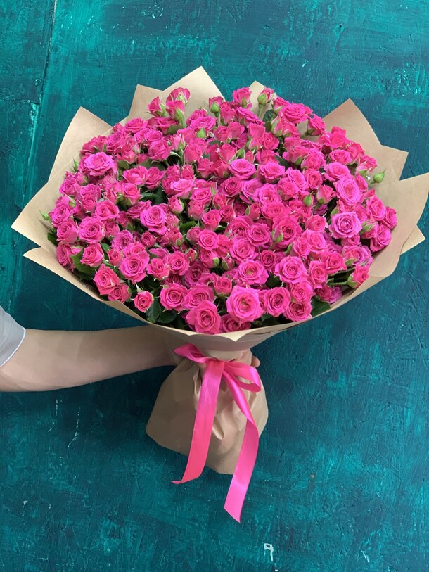 Кустовая роза 51, артикул F1309694 - 19964 рублей, доставка по городу. Flawery - доставка цветов