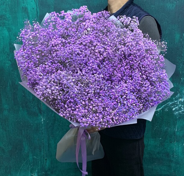 Гипсофила воздушная букет, артикул F1343000 - 14494 рублей, доставка по городу. Flawery - доставка цветов