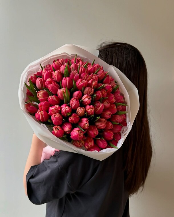 Тюльпаны, артикул F1371838 - 14875 рублей, доставка по городу. Flawery - доставка цветов