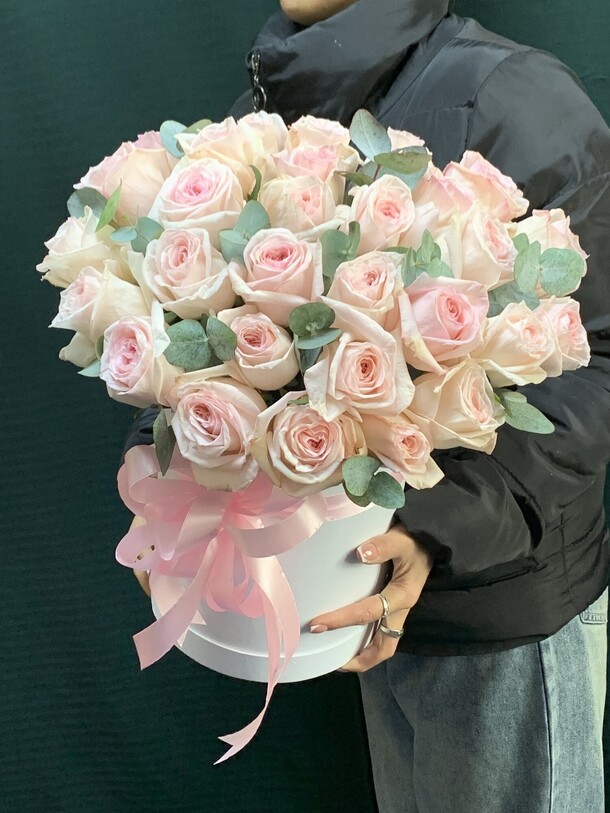 Роза пинк охара, артикул F1418575 - 21779 рублей, доставка по городу. Flawery - доставка цветов