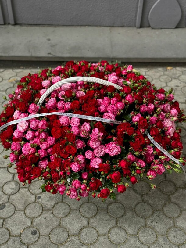 Роза кустовая пионовидные 101, артикул F1450899 - 60499 рублей, доставка по городу. Flawery - доставка цветов