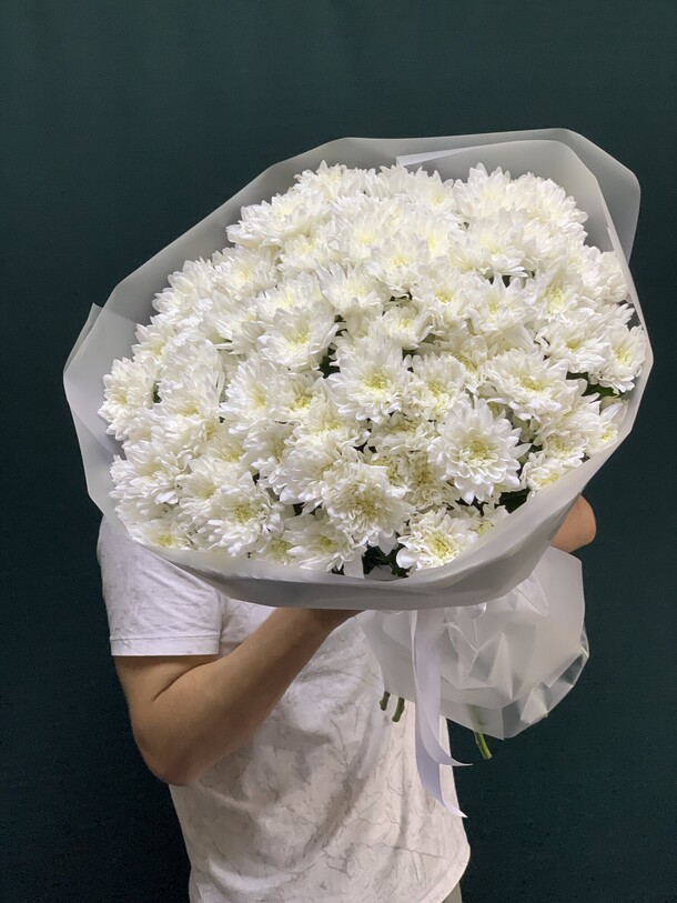 Хризантема кустовая 15, артикул F1457629 - 7186 рублей, доставка по городу. Flawery - доставка цветов