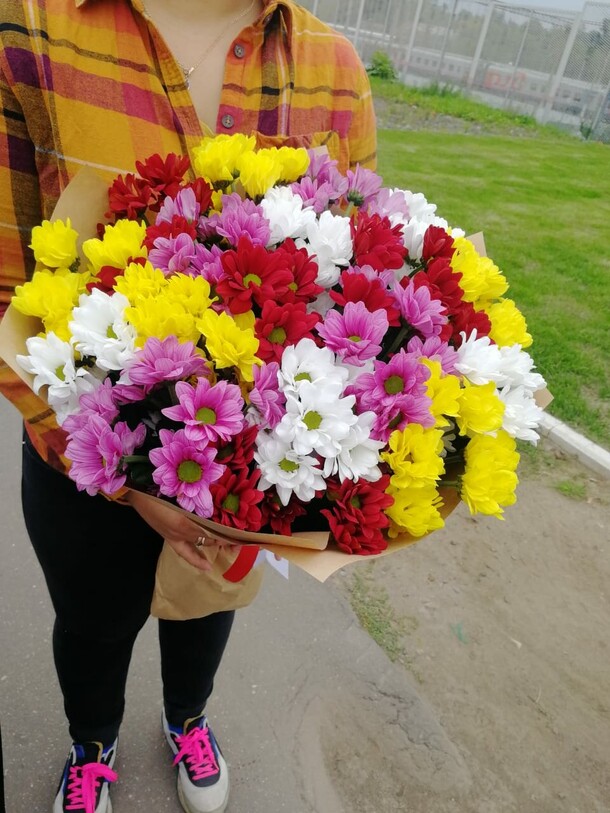 Радуга, артикул F18535 - 6775 рублей, доставка по городу. Flawery - доставка цветов