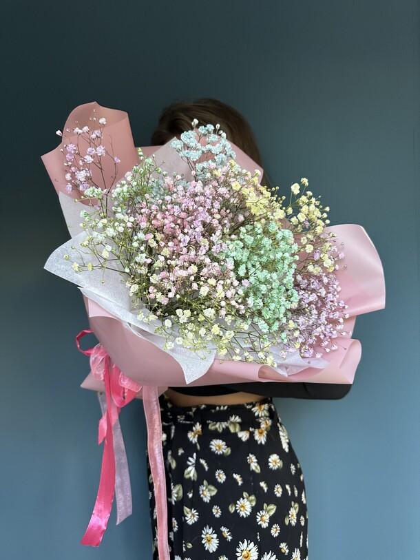 Гипсофила микс, артикул F1454833 - 4259 рублей, доставка по городу. Flawery - доставка цветов