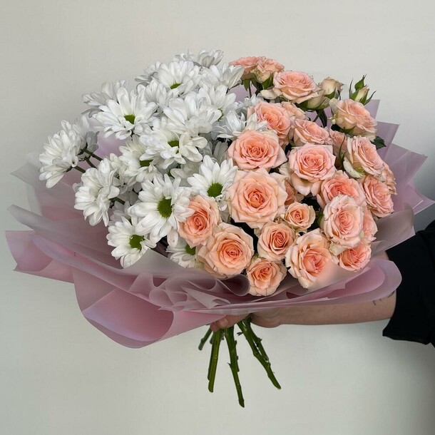 Букет "ода утонченности", артикул F1403482 - 6318 рублей, доставка по городу. Flawery - доставка цветов