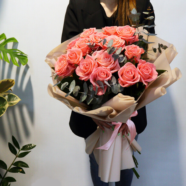 Букет «кокетка», артикул F1130695 - 5800 рублей, доставка по городу. Flawery - доставка цветов