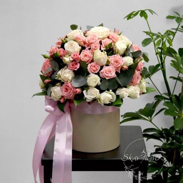 Композиция "аделина", артикул F1362314 - 7150 рублей, доставка по городу. Flawery - доставка цветов