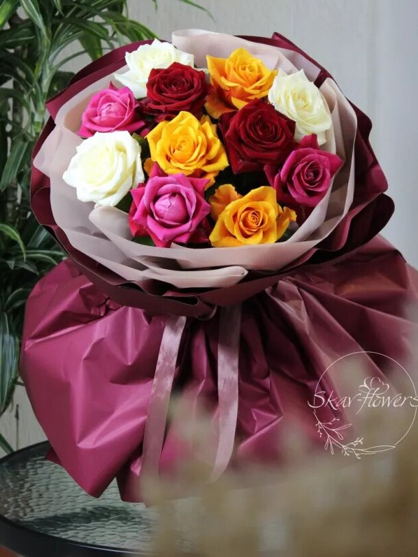 Букет "балат", артикул F1362340 - 3900 рублей, доставка по городу. Flawery - доставка цветов