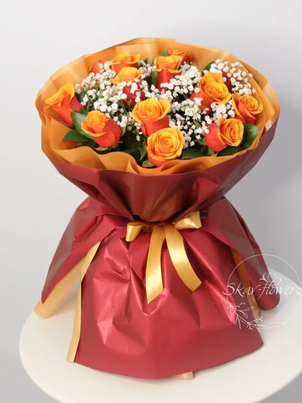 Букет "реверанс", артикул F1362344 - 5480 рублей, доставка по городу. Flawery - доставка цветов