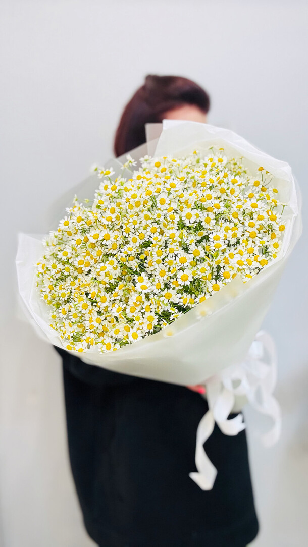 Ромашковые сны, артикул F1447702 - 4400 рублей, доставка по городу. Flawery - доставка цветов