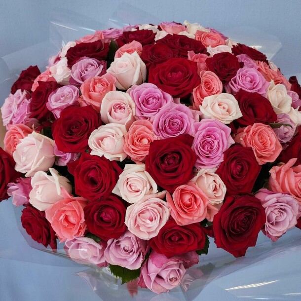 Микс, артикул F1412070 - 12100 рублей, доставка по городу. Flawery - доставка цветов