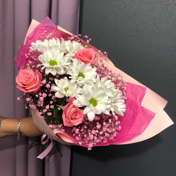 Школьный букет "первый учитель!", артикул F1212865 - 4694 рублей, доставка по городу. Flawery - доставка цветов