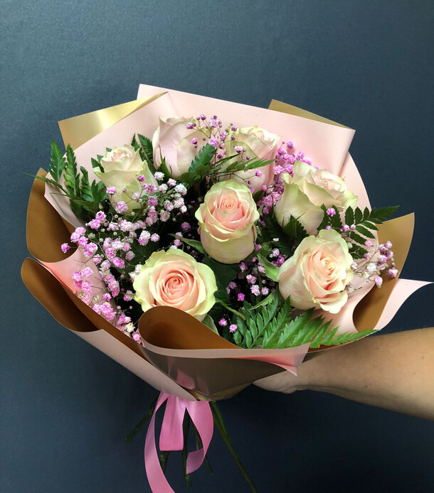 "поцелуй солнца", артикул F1214849 - 6428 рублей, доставка по городу. Flawery - доставка цветов