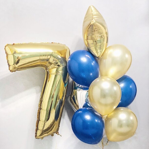 Набор шаров 11, артикул F1414003 - 4994 рублей, доставка по городу. Flawery - доставка цветов