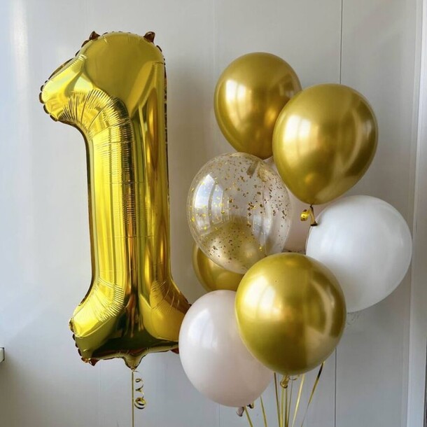 Набор шаров 6, артикул F1414025 - 3706 рублей, доставка по городу. Flawery - доставка цветов