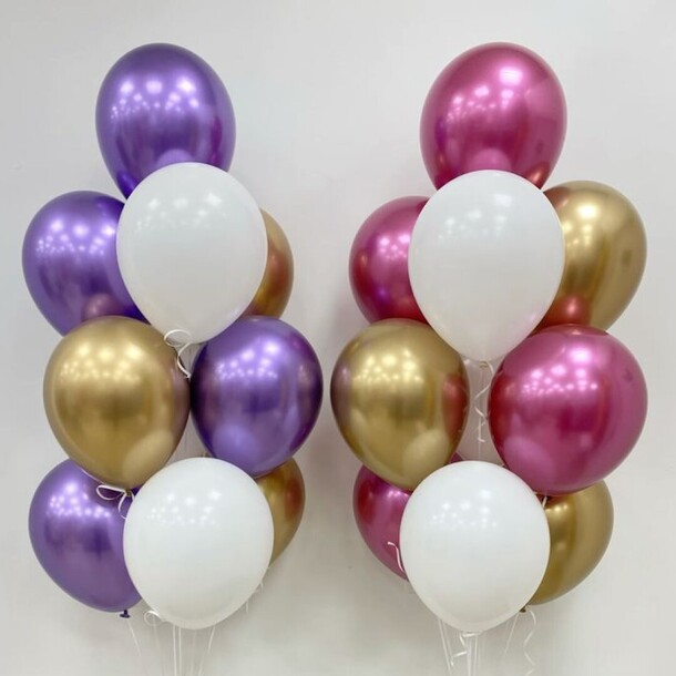 Набор шаров 3, артикул F1414029 - 5540 рублей, доставка по городу. Flawery - доставка цветов