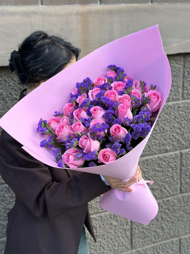 Букет нежное облако, размер l, артикул F1421942 - 7545 рублей, доставка по городу. Flawery - доставка цветов