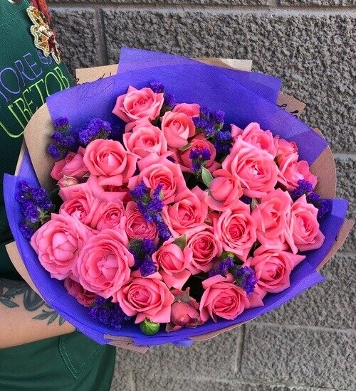 Букет воздушный поцелуй, размер s, артикул F1422004 - 3455 рублей, доставка по городу. Flawery - доставка цветов