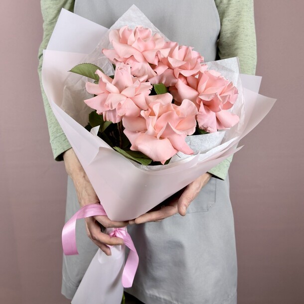 Букет из нежных французских роз, артикул F1424178 - 4000 рублей, доставка по городу. Flawery - доставка цветов