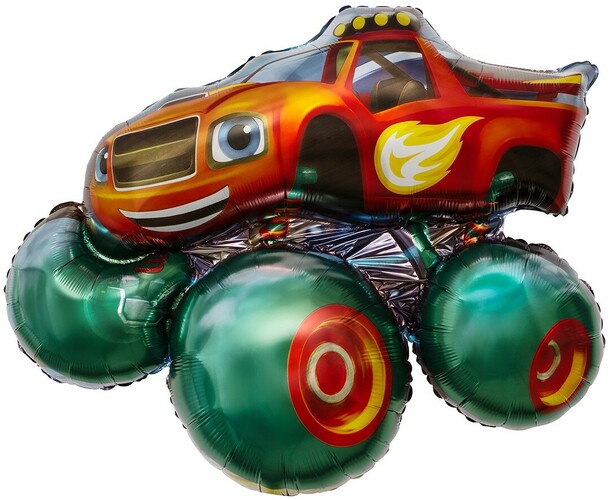 Шар (35/89 см) фигура, джип, артикул F1469017 - 1100 рублей, доставка по городу. Flawery - доставка цветов