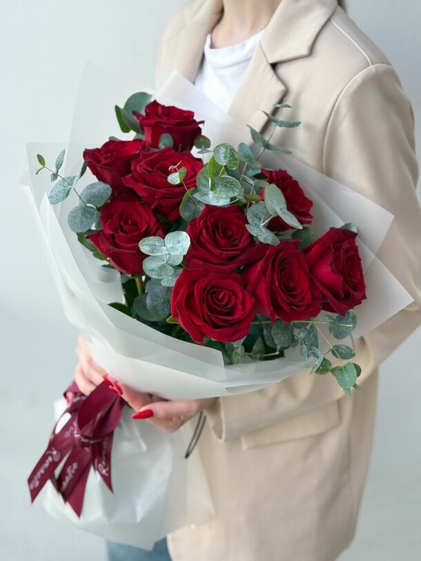 Букет роз, артикул F1493793 - 3500 рублей, доставка по городу. Flawery - доставка цветов