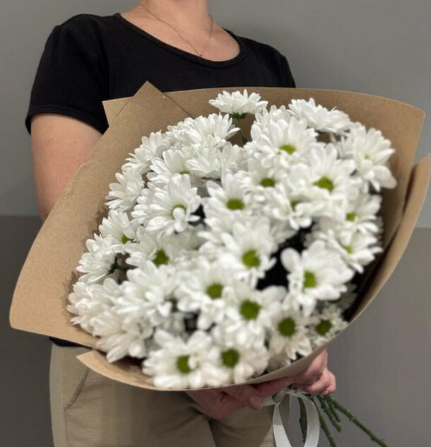 Хризантема ромашка, артикул F1423915 - 3900 рублей, доставка по городу. Flawery - доставка цветов