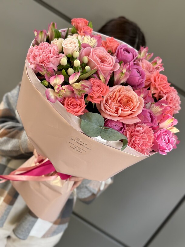 Розовая мечта, артикул F1444459 - 5800 рублей, доставка по городу. Flawery - доставка цветов