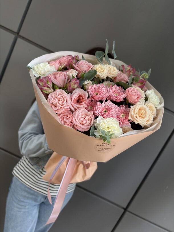 Розовая мечта, артикул F1446408 - 5800 рублей, доставка по городу. Flawery - доставка цветов