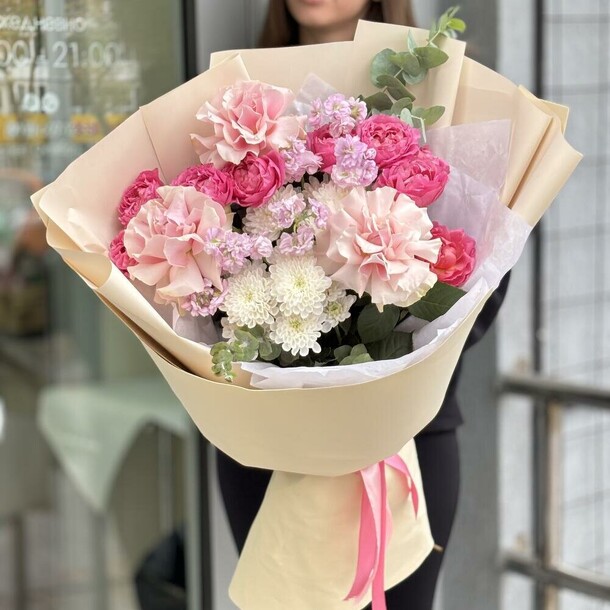 Wow букет гигант», артикул F1472391 - 5990 рублей, доставка по городу. Flawery - доставка цветов